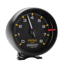 Varvräknare 3 3/4'' (95.3mm) 8K RPM PEDESTAL BLK DIAL BLK CASE AUTOGAGE